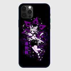 Чехол для iPhone 12 Pro Max GENSHIN IMPACT, ДИОНА, цвет: 3D-черный