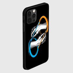 Чехол для iPhone 12 Pro Max PORTAL 2 ПОРТАЛ 2, цвет: 3D-черный — фото 2