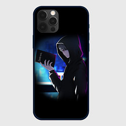 Чехол для iPhone 12 Pro Max DEATH NOTE ТЕТРАДЬ СМЕРТИ, цвет: 3D-черный