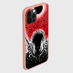 Чехол для iPhone 12 Pro Max BERSERK БЕРСЕРК, цвет: 3D-светло-розовый — фото 2