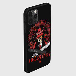 Чехол для iPhone 12 Pro Max Hellsing, цвет: 3D-черный — фото 2