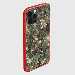 Чехол для iPhone 12 Pro Max Хмельной камуфляж, цвет: 3D-красный — фото 2