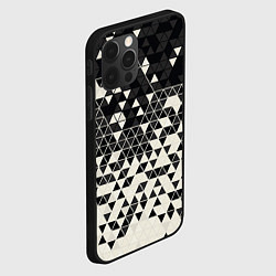 Чехол для iPhone 12 Pro Max Абстракция, цвет: 3D-черный — фото 2