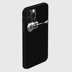 Чехол для iPhone 12 Pro Max Natural Guitar Reflection, цвет: 3D-черный — фото 2