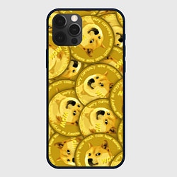 Чехол iPhone 12 Pro Max DOGECOIN DOGE ДОГИКОИН