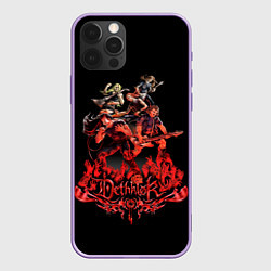 Чехол для iPhone 12 Pro Max Dethklok concert, цвет: 3D-сиреневый