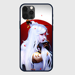 Чехол для iPhone 12 Pro Max GENSHIN IMPACT НИН ГУАН, цвет: 3D-черный