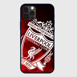 Чехол для iPhone 12 Pro Max LIVERPOOL ЛИВЕРПУЛЬ, цвет: 3D-черный