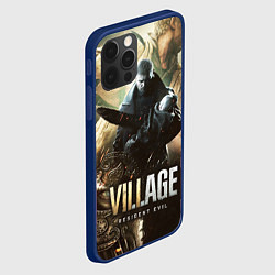 Чехол для iPhone 12 Pro Max Resident Evil Village, цвет: 3D-тёмно-синий — фото 2