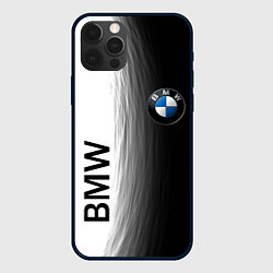 Чехол для iPhone 12 Pro Max Black and White BMW, цвет: 3D-черный