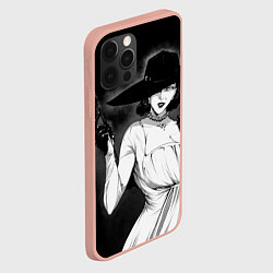 Чехол для iPhone 12 Pro Max Lady Alcina Dimitrescu, цвет: 3D-светло-розовый — фото 2