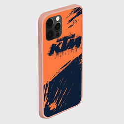 Чехол для iPhone 12 Pro Max KTM ГРАНЖ Z, цвет: 3D-светло-розовый — фото 2