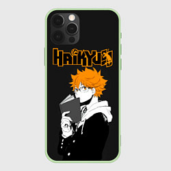 Чехол для iPhone 12 Pro Max Шоё Хината Haikyuu!!, цвет: 3D-салатовый