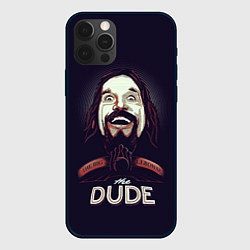 Чехол для iPhone 12 Pro Max Большой Лебовский The Dude, цвет: 3D-черный