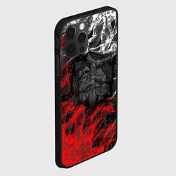 Чехол для iPhone 12 Pro Max Викинги, цвет: 3D-черный — фото 2