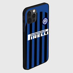 Чехол для iPhone 12 Pro Max INTER MILAN, цвет: 3D-черный — фото 2