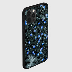 Чехол для iPhone 12 Pro Max Маленькие ЦветЫ, цвет: 3D-черный — фото 2