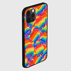 Чехол для iPhone 12 Pro Max Pop it Among Us, цвет: 3D-черный — фото 2