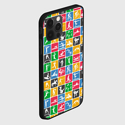 Чехол для iPhone 12 Pro Max СПОРТ, цвет: 3D-черный — фото 2