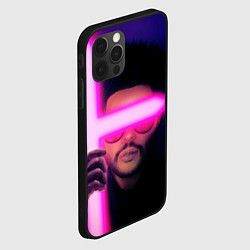 Чехол для iPhone 12 Pro Max The Weeknd - Blinding Lights, цвет: 3D-черный — фото 2