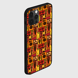 Чехол для iPhone 12 Pro Max Барабанщик, цвет: 3D-черный — фото 2