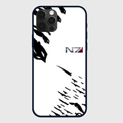 Чехол для iPhone 12 Pro Max MASS EFFECT ПОСЛЕДНИЙ БОЙ БЕЛ, цвет: 3D-черный