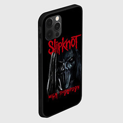 Чехол для iPhone 12 Pro Max MICK THOMPSON SLIPKNOT СЛИПКНОТ Z, цвет: 3D-черный — фото 2
