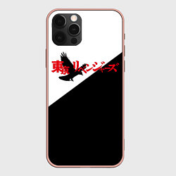 Чехол для iPhone 12 Pro Max Tokyo Revengers Токийские Мстители Logo Z, цвет: 3D-светло-розовый