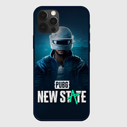 Чехол для iPhone 12 Pro Max Новый Штат Pubg, цвет: 3D-черный