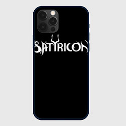 Чехол для iPhone 12 Pro Max Satyricon, цвет: 3D-черный