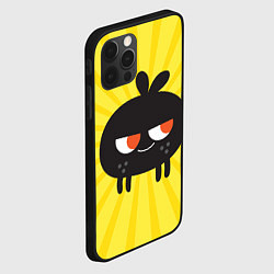 Чехол для iPhone 12 Pro Max Toca Boca Yellow, цвет: 3D-черный — фото 2