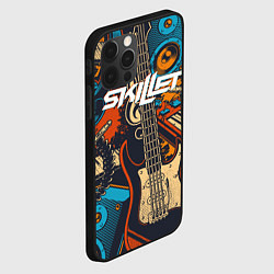 Чехол для iPhone 12 Pro Max Skillet Скиллет Z, цвет: 3D-черный — фото 2