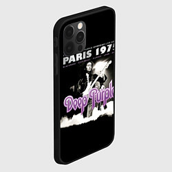 Чехол для iPhone 12 Pro Max Deep Purple - Paris 1975, цвет: 3D-черный — фото 2