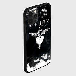 Чехол для iPhone 12 Pro Max BON JOVI БОН ДЖОВИ, цвет: 3D-черный — фото 2
