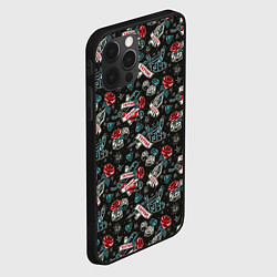 Чехол для iPhone 12 Pro Max TATTOO, цвет: 3D-черный — фото 2