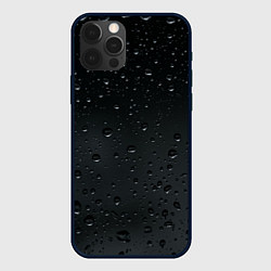 Чехол для iPhone 12 Pro Max Ночной дождь, цвет: 3D-черный