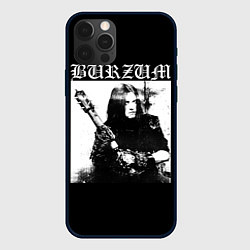 Чехол для iPhone 12 Pro Max BURZUM Бурзум, цвет: 3D-черный
