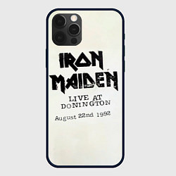 Чехол для iPhone 12 Pro Max Live at Donington - Iron Maiden, цвет: 3D-черный