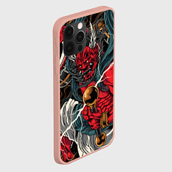 Чехол для iPhone 12 Pro Max БОГ ГРОМА РАЙДЗИН, цвет: 3D-светло-розовый — фото 2