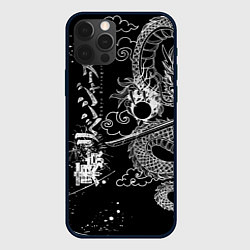 Чехол для iPhone 12 Pro Max ТОКИЙСКИЕ МСТИТЕЛИ TOKYO REVENGERS ДРАКОН, цвет: 3D-черный