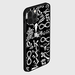 Чехол для iPhone 12 Pro Max ТОКИЙСКИЕ МСТИТЕЛИ ЛОГОБОМБИНГ TOKYO REVENGERS LOG, цвет: 3D-черный — фото 2