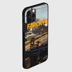 Чехол для iPhone 12 Pro Max Far Cry 6 game art, цвет: 3D-черный — фото 2