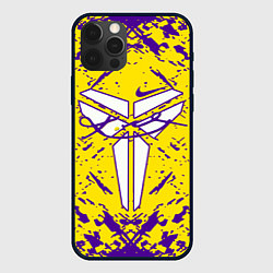 Чехол для iPhone 12 Pro Max ЛЕЙКЕРС LOS ANGELES LAKERS,, цвет: 3D-черный