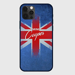 Чехол для iPhone 12 Pro Max Mini cooper Великобритания, цвет: 3D-черный
