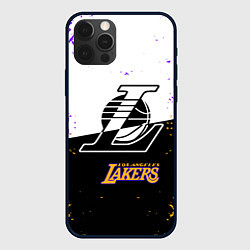 Чехол для iPhone 12 Pro Max Коби Брайант Los Angeles Lakers,, цвет: 3D-черный