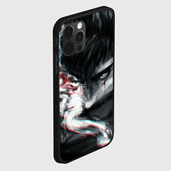 Чехол для iPhone 12 Pro Max BERSERK БЕРСЕРК ГАТС, цвет: 3D-черный — фото 2