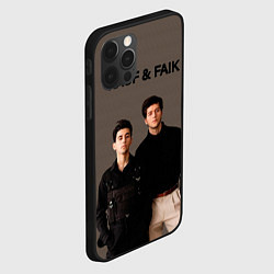 Чехол для iPhone 12 Pro Max Rauf & Faik Рауф и Фаик, цвет: 3D-черный — фото 2