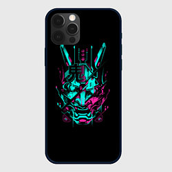 Чехол для iPhone 12 Pro Max НЕОНОВЫЙ САМУРАЙ NEON RONIN NEON SAMURAI, цвет: 3D-черный