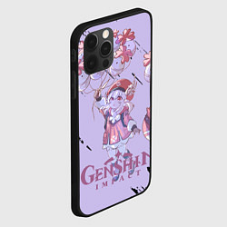 Чехол для iPhone 12 Pro Max Klee Genshin Impact, цвет: 3D-черный — фото 2