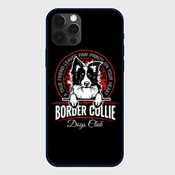 Чехол для iPhone 12 Pro Max Бордер-Колли Border Collie, цвет: 3D-черный
